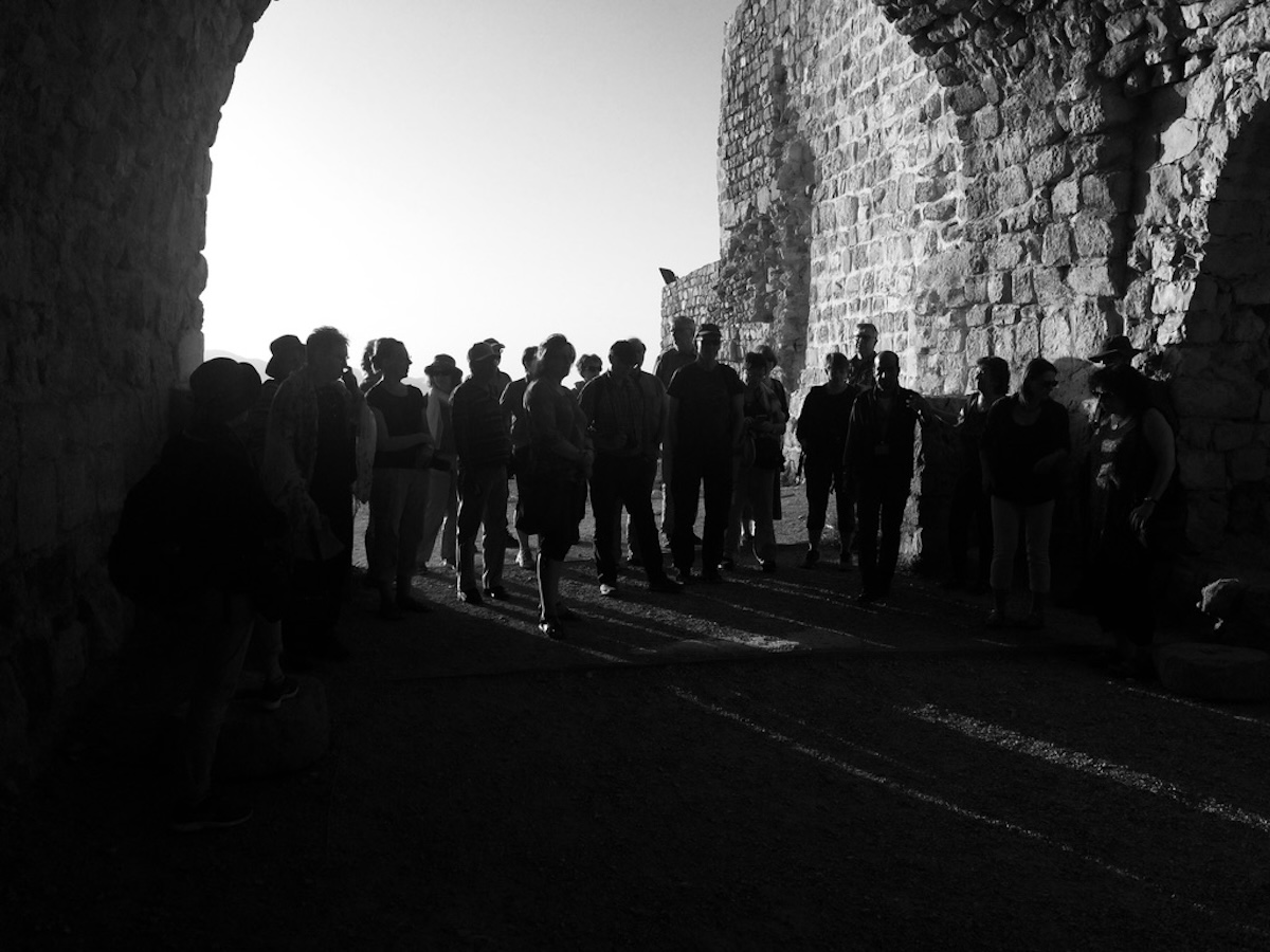 Menschengruppe in Jerusalem/Israel